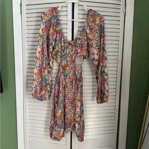 Wild Fable Floral Mini Dress - Multicolor